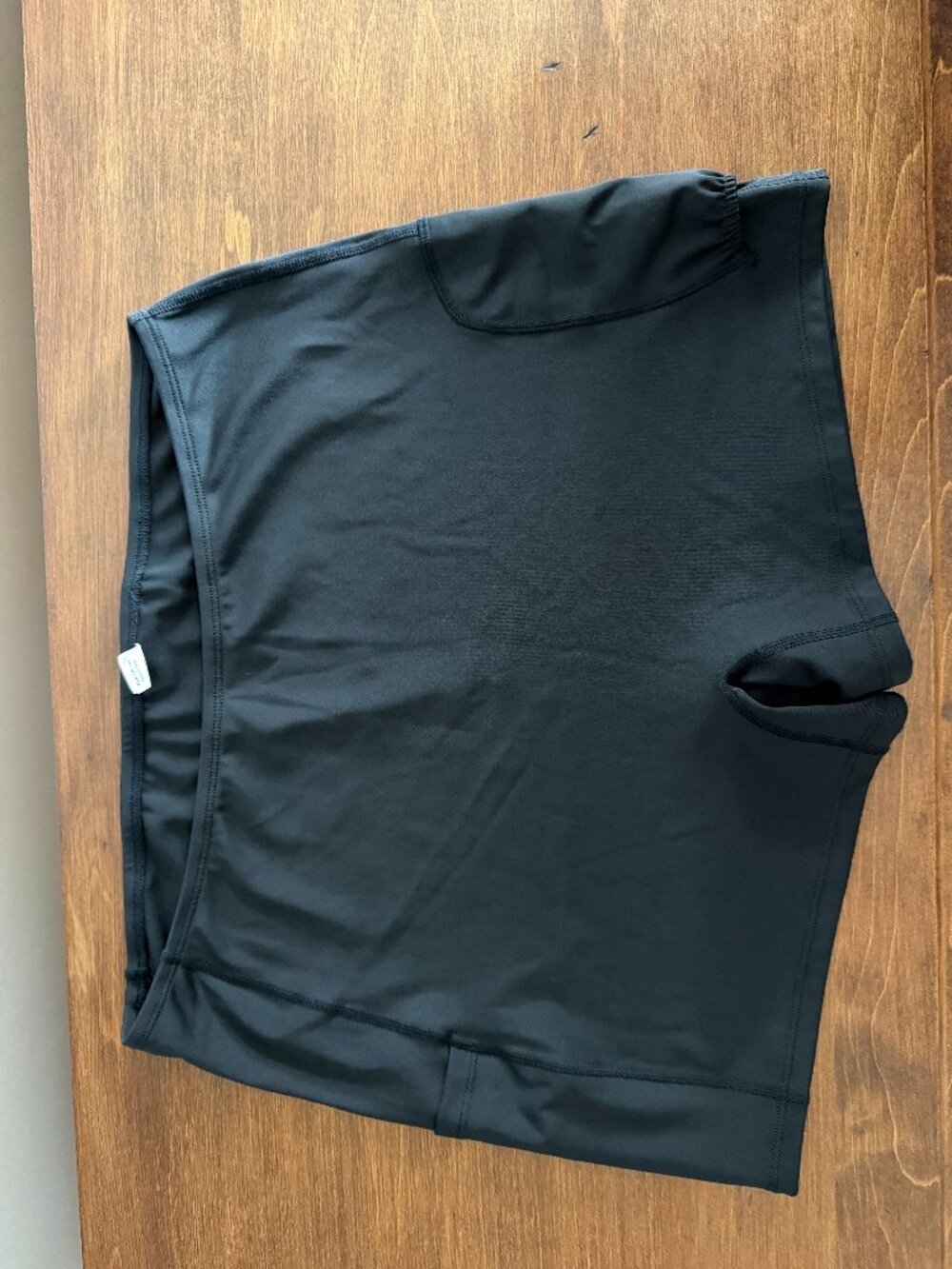 Halara Women's Tennis Ball Pocket Shorts Size L Black NWOT